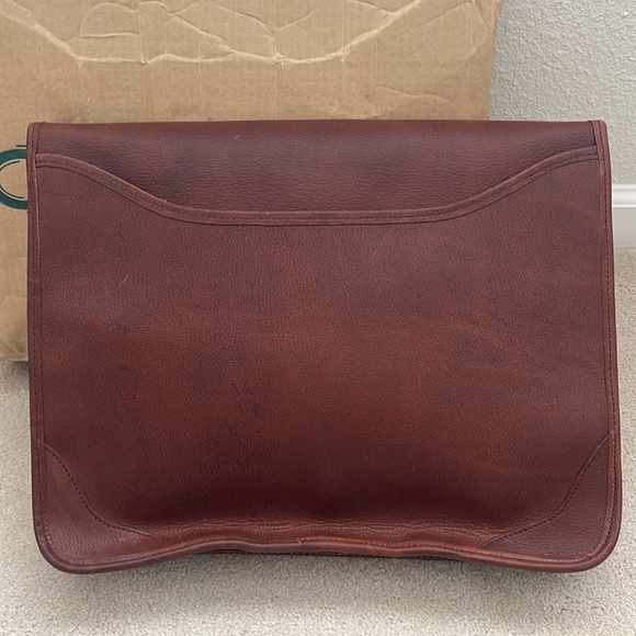 Vintage Orvis Leather Briefcase - Picture 9 of 14